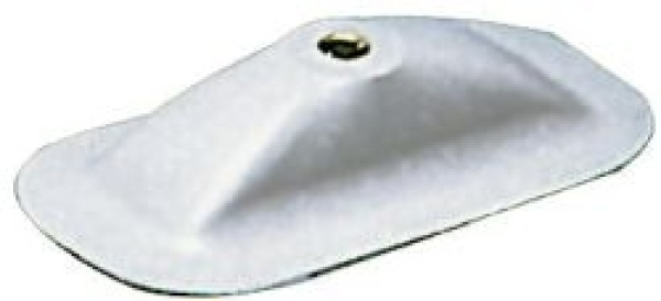 Ruderdollerhalter 200x100 mm grau RAL 7035 f. E3443009
