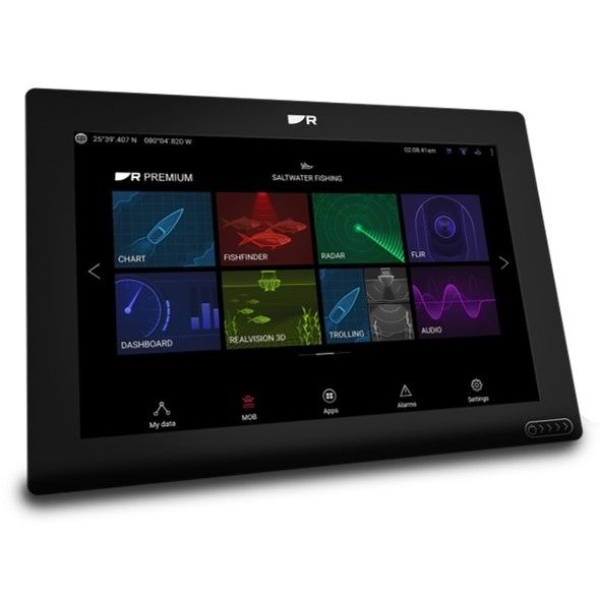 AXIOM+ 12 RV, 12" Touch-Multifunktionsdisplay mit integriertem RealVision 3D, 600W Sonar, ohne Geber