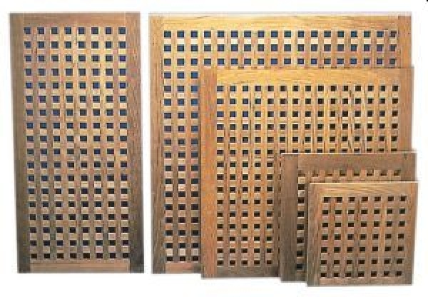 Gratingplatte Teak 500x1000 mm