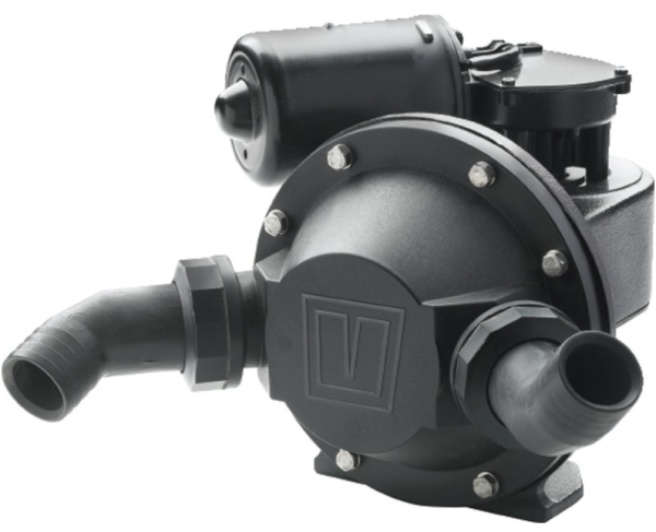 Vetus Fäkalienpumpe 12V ca. 23 Liter minute