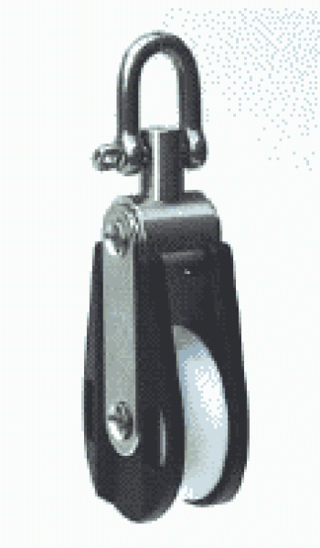 Einfachblock mit Wirbel 13mm