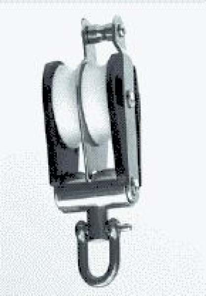 Doppelblock mit Wirbel + Unterbügel 13mm