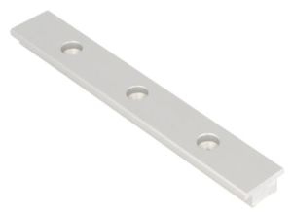 Genuaschiene  25x4mm Silber