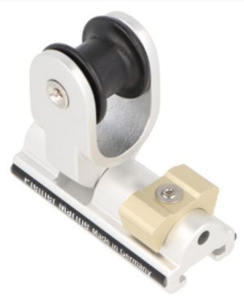 Genuaschlitten für ehemalige DDR Schienen max. 20 x 5mm, arretierbar