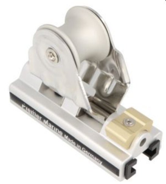 Genuaschlitten Für Tau: Ø max. 18 mm, arretierbar