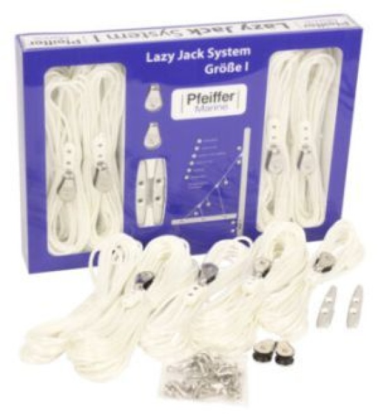 Großsegel Lazy-Jack-System bis 40 Fuß