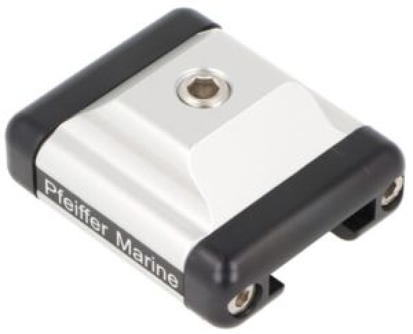 Stopper mit Schraube, Silber