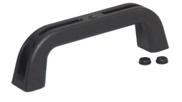 Handgriff aus Kunststoff, schwarz 141mm