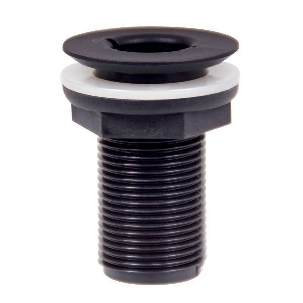 Trudesign Borddurchlass versenkt schwarz 1 1/2''
