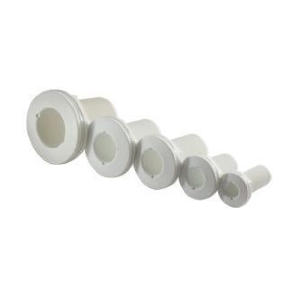 Trudesign Borddurchführung weiss 1/2''