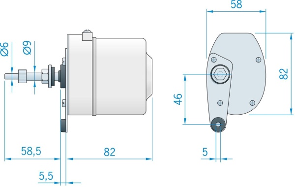 Roca Wischermotor W5 24V