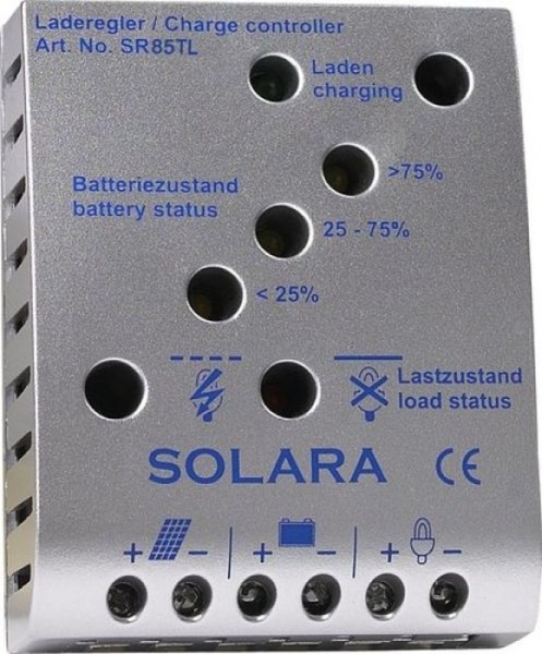 Solara Laderegler 12/24V bis 180W