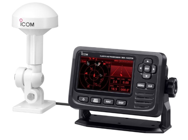 ICOM AIS-Transponder Klasse B MA-510TR mit GPS-Antenne