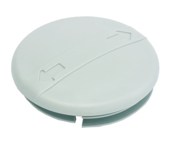 Verschluß NYL rund ø44mm Grau für Furlin