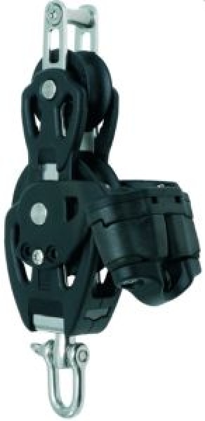 Gleitlager-Violinblock PBB60 mit Wirbel, Klemme und Unterbügel