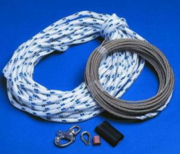 SPI-SCHOT ATLANTIK® PLUS-SET Ø 10 mm x 20m blau-weiß