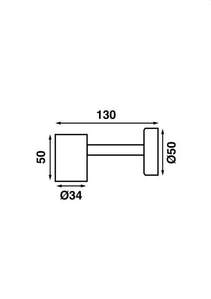 LED-Leseleuchte Tube D1 mit Schalter und USB-Buchse - Zusatzbild 1