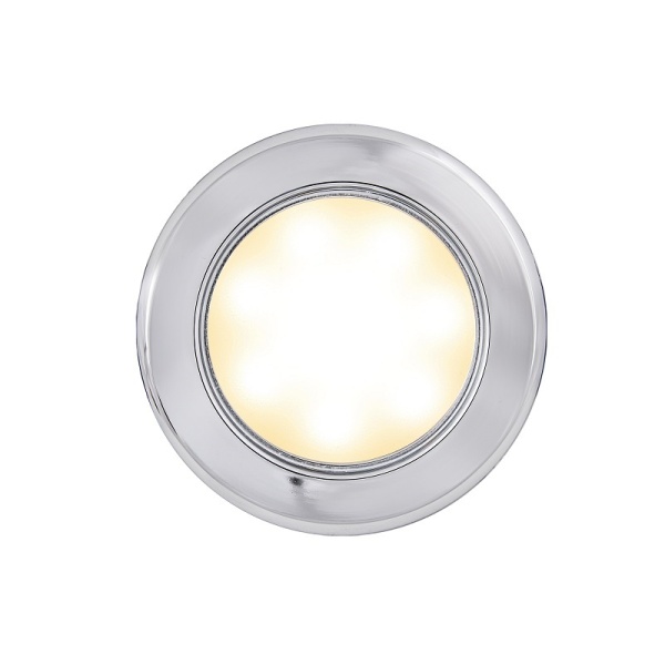 LED-Einbauleuchte Vega silber matt