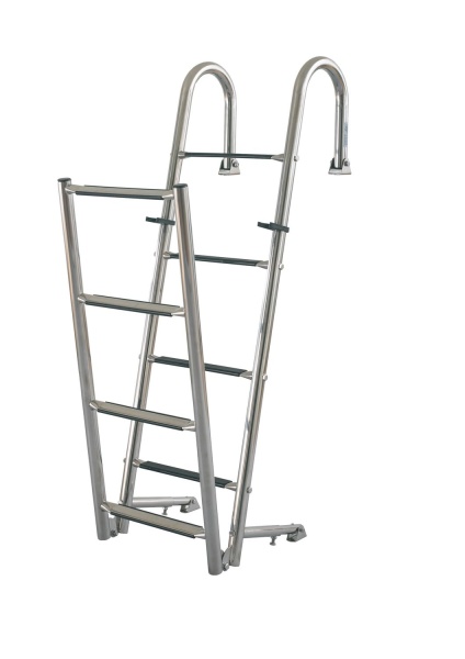 Badeleiter, ausklappbar, L=1884mm, L1=1000mm, L2=884mm,