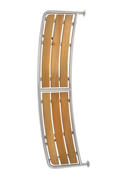 Heckplattform für Motorboot Teak, B=1780mm, H=450mm