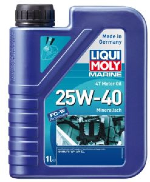 LIQUI MOLY Marine 4T Motor Oil 25W-40 1l