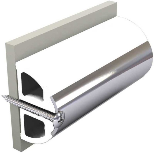 Vetus HARO-Scheuerleiste weiß, ohne Keder