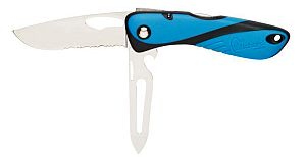 Messer Offshore Schäkelöffner Marlspieker blau/schwarz