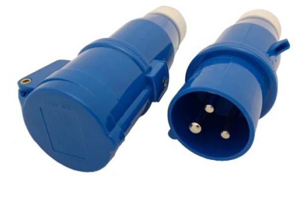 Euro Stecker, männlich, 230V, 3-polig