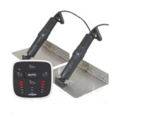 Elektrisches Trimmklappen System mit Automatic Leveling Control 1 Steuerstand 12 "x 12"