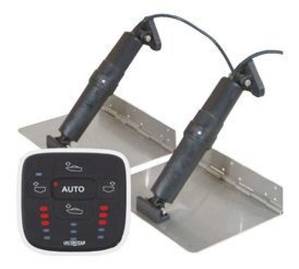 Elektrisches Trimmklappen System mit Automatic Leveling Control 1 Steuerstand 12 "x 42"