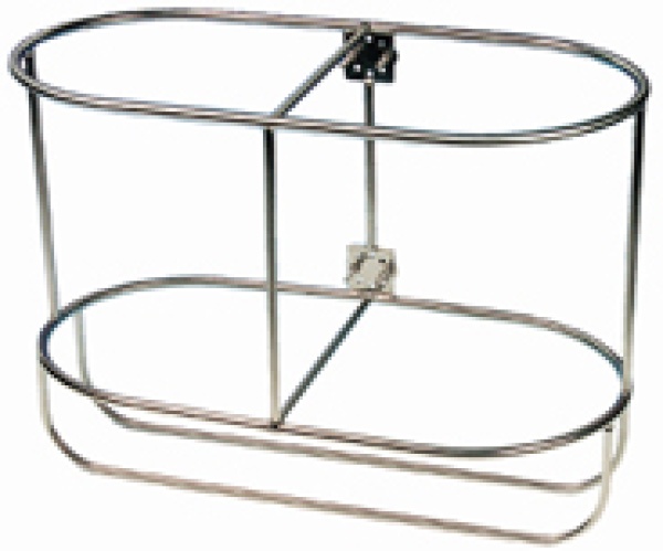 NIRO Fenderkorbe, gerades Modell für 2 Fender, (Majoni