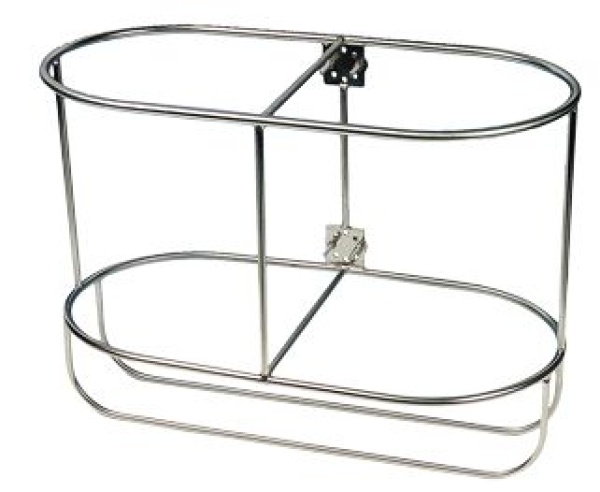 NIRO Fenderkorbe, gerades Modell für 2 Fender, (Majoni