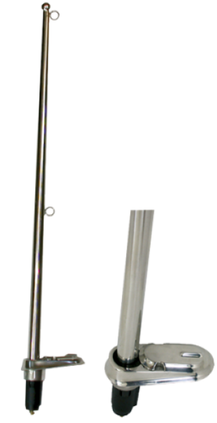 Niro Flaggenstock 61 cm 19 mm