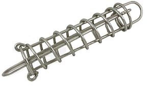NIRO Ruckdämpfer, Ø5mm, A=325mm, B=60mm