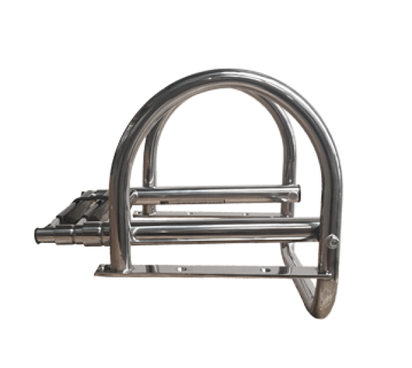 Niro Teleskop-Badeleiter „Prince“ – 3+1 Stufen - Zusatzbild 2