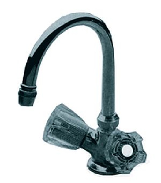 Verchromter 2-Knöpfe-Mischhahn