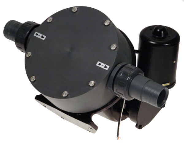 Extra kompakte Membranpumpe PVM 0,16 24V/6A Sicherung 26 Liter/Min