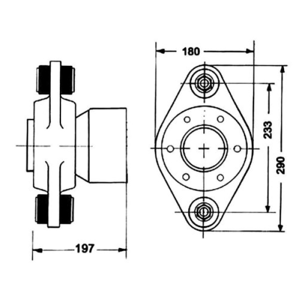 a-flex selbststellendes Staudrucklager, Ø20mm für Model - Zusatzbild 1