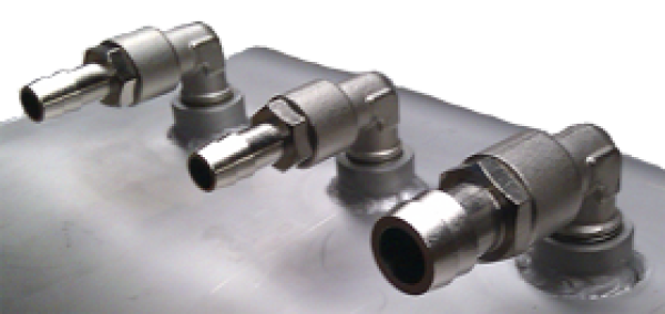 Kraftstofftank Niro 120l, 1200x350x280mm Mit Flanschplatte - Zusatzbild 1