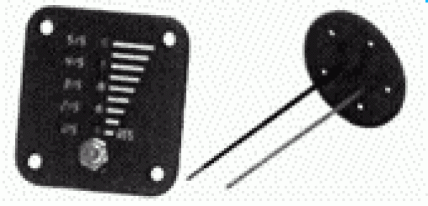 Bedienungspanel Fäkalientank mit Tanksender, 12V24V,