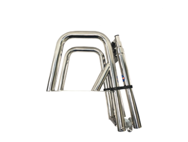 Niro Teleskop-Badeleiter „Cruiser“ – 3+1 Stufen - Zusatzbild 1