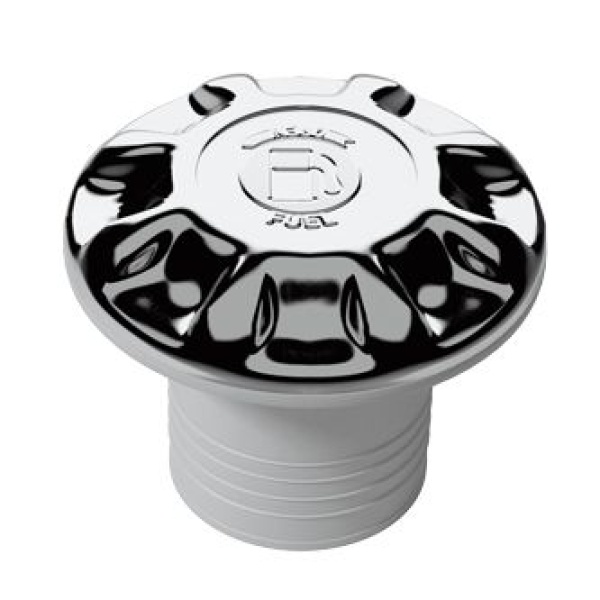 Deckeinfüllstütze Fuel Ø50 mm, Kunststoff-verchromt