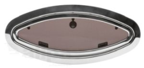 Aufklappbares Bullauge NIRO,  203 x 461 mm