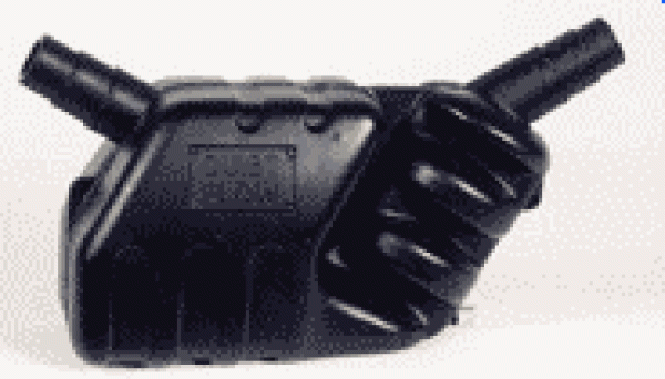 Kunststoff Wassersammler  Schalldämpfer, Schlauchansch 7 Liter