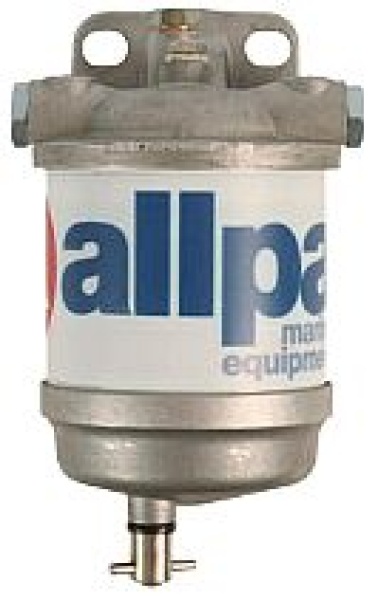 Dieselfilter mit Wasserseparator und Aluminiumbehälter