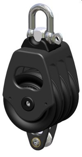 Antal Aluminium Blöcke Serie OPF-70, kugelgelagert, Tri