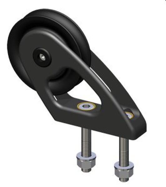 Antal Aluminium Blöcke Serie OPF-70, kugelgelagert, Ver