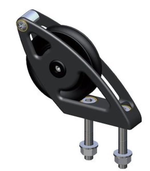 Antal Aluminium Blöcke Serie OPF-70, kugelgelagert, Ver