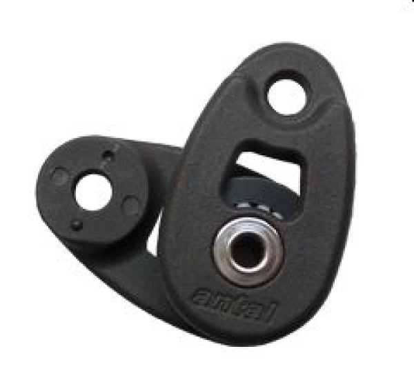 Antal Kunststoff Mini Snatch Blöcke, schwarz
