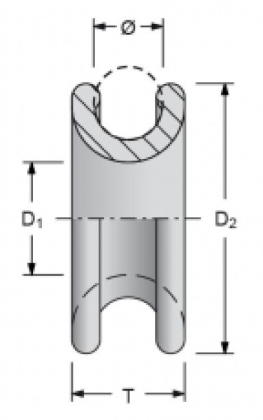 Antal Aluminium Low Friction Ringe, D1=10mm, D2=25mm, Ø - Zusatzbild 1